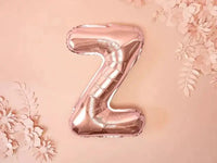 Letter Ballon Z Rose Goud - 35 cm - Ballonnenshop.nl
