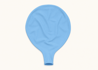 Licht Blauwe Mega Ballon 60 cm - Ballonnenshop.nl