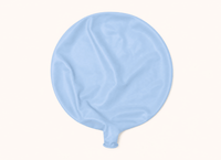 Licht Blauwe Mega Ballon Pastel 60 cm - Ballonnenshop.nl
