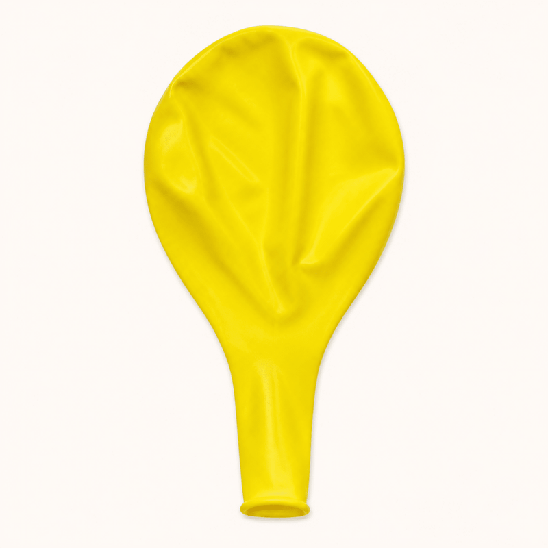 Licht Gele Mega Ballon 60 cm - Ballonnenshop.nl
