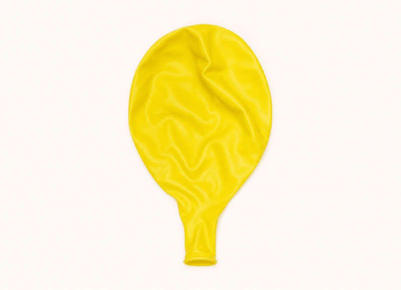 Licht Gele Mega Ballon XL 91 cm - Ballonnenshop.nl