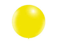 Licht Gele Mega Ballon XL 91 cm - Ballonnenshop.nl