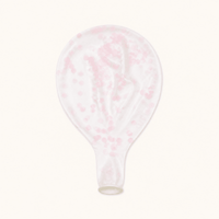 Licht Roze Confetti Ballonnen - 6 stuks - 30,5 cm - Ballonnenshop.nl
