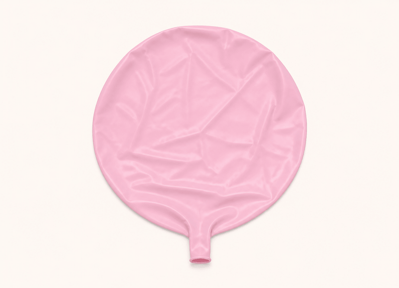 Licht Roze Mega Ballon 60 cm - Ballonnenshop.nl