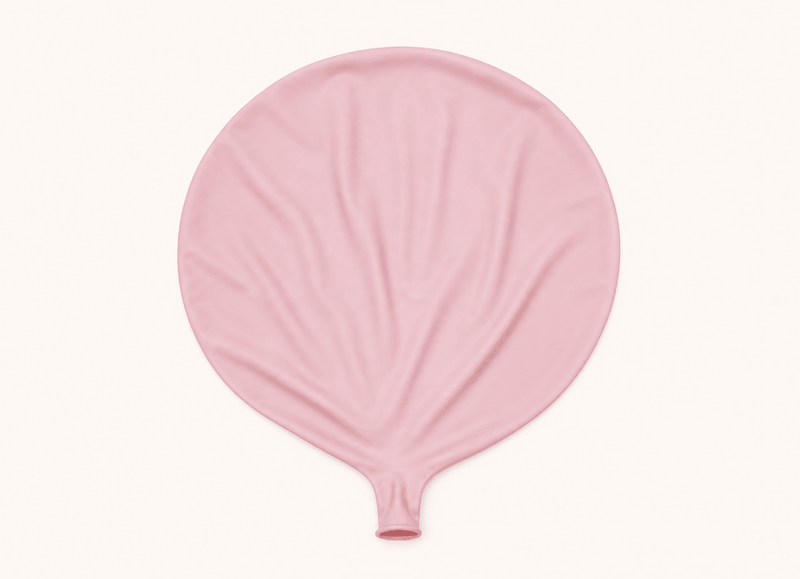 Licht Roze Mega Ballon Pastel 60 cm - Ballonnenshop.nl