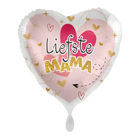 Liefste Mama Helium Ballon - Gevuld Met Helium - 46 cm - Ballonnenshop.nl