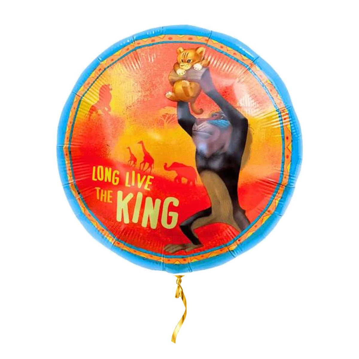Long Live The King Lion King – met helium gevuld, met gouden lint