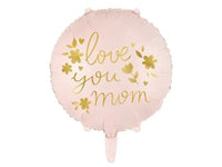 Love You Mom Folie Ballon 45 cm - Ballonnenshop.nl