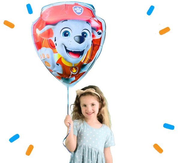 Marshall Paw Patrol Helium Ballon - Gevuld Met Helium - 75 cm - Ballonnenshop.nl
