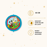 Mickey Mouse Folie Ballon - 46 cm - Ballonnenshop.nl
