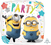 Minion Party Folie Ballon - 46 cm - Ballonnenshop.nl