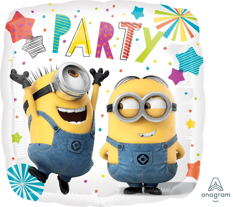 Minion Party Folie Ballon - 46 cm - Ballonnenshop.nl
