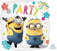 Minion Party Folie Ballon - 46 cm - Ballonnenshop.nl