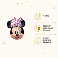 Minnie Mouse Folie Ballon - 66 cm - Ballonnenshop.nl
