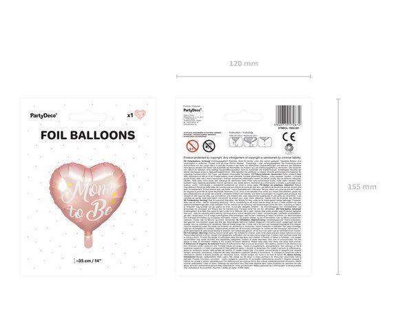 Mom To Be Folie Ballon Hart 45 cm - Ballonnenshop.nl