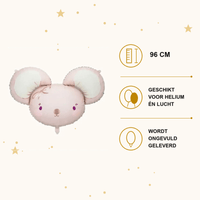 Muis Folie Ballon - 96 cm - Ballonnenshop.nl