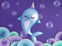 Narwal Folie Ballon 87 cm - Ballonnenshop.nl