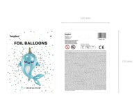 Narwal Folie Ballon 87 cm - Ballonnenshop.nl