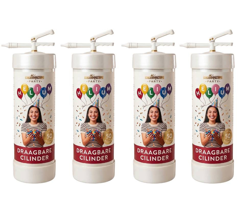 Nieuw: Helium Tank 200 Ballonnen | Premium Cilinder (Puurste Helium) - Ballonnenshop.nl
