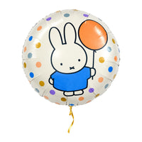 Nijntje Met Ballon Helium Ballon - Gevuld Met Helium - 46 cm – met helium gevuld, met gouden lint
