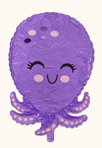 Octopus - Folie Ballon - 60 cm - Ballonnenshop.nl