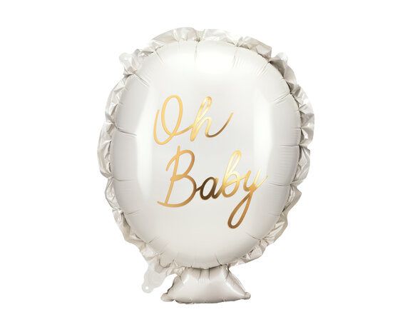 Oh Baby Helium Ballon - Gevuld Met Helium - 69 cm - Ballonnenshop.nl