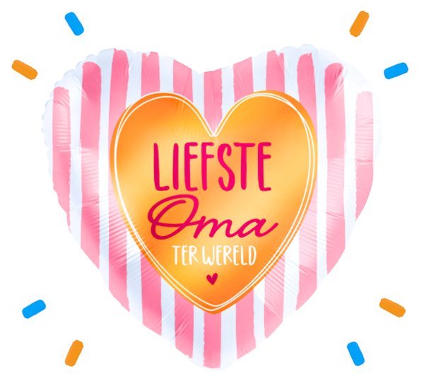 Oma Helium Ballon - Gevuld Met Helium - 46 cm - Ballonnenshop.nl