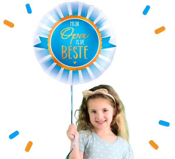 Opa Helium Ballon - Gevuld Met Helium - 46 cm - Ballonnenshop.nl