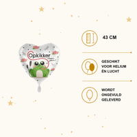 Opkikker Voor Jou Folie Ballon - 43 cm - Ballonnenshop.nl
