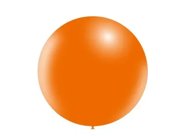 Oranje Mega Ballon 60 cm - Ballonnenshop.nl