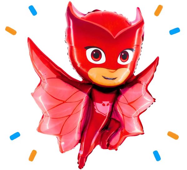 Owlette PJ Masks Helium Ballon - Gevuld Met Helium - 78 cm - Ballonnenshop.nl