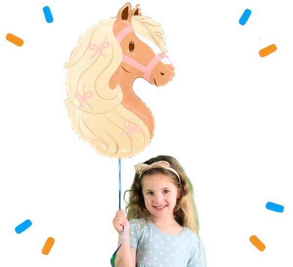 Paard Helium Ballon - Gevuld Met Helium - 74 cm - Ballonnenshop.nl