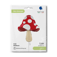Paddenstoel Folie Ballon 66 cm - Ballonnenshop.nl