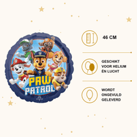 Paw Patrol Folie Ballon - 46 cm - Ballonnenshop.nl