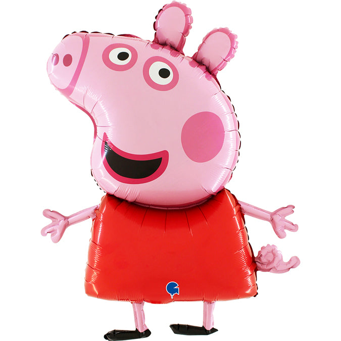 Peppa Pig Helium Ballon - Gevuld Met Helium - 76 cm