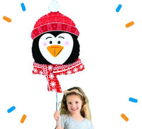 Pinguïn Helium Ballon - Gevuld Met Helium - 69 cm - Ballonnenshop.nl