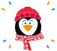 Pinguïn Helium Ballon - Gevuld Met Helium - 69 cm - Ballonnenshop.nl