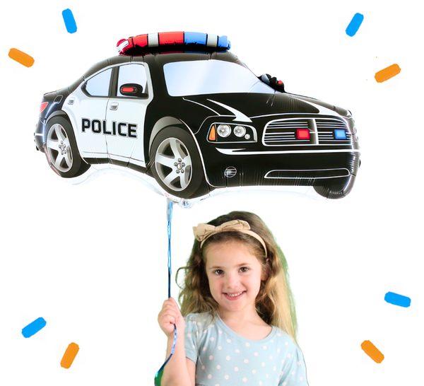 Politie Helium Ballon - Gevuld Met Helium - 78 cm - Ballonnenshop.nl