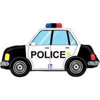 Politieauto Folie Ballon - 86 cm - Ballonnenshop.nl