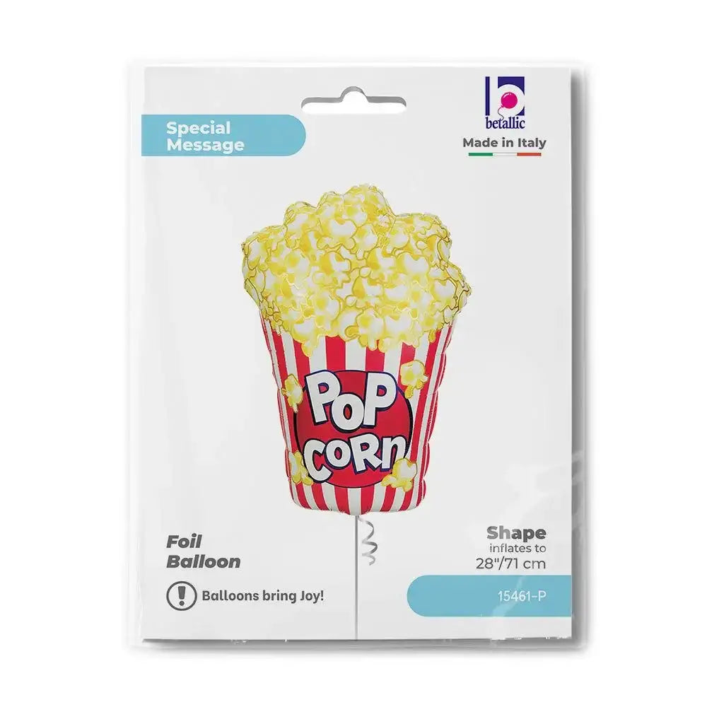 Popcorn Folie Ballon 71 cm - Ballonnenshop.nl
