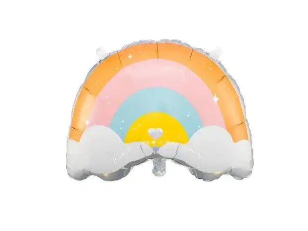 Regenboog Folie Ballon - 55 cm - Ballonnenshop.nl