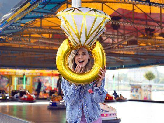 Ring Folie Ballon 95 cm - Ballonnenshop.nl