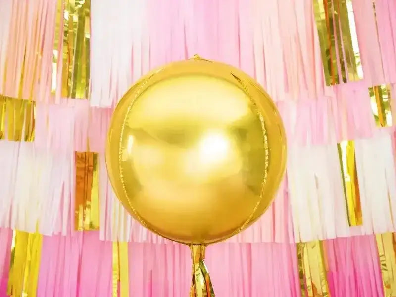 Ronde Folie Ballon Goud 40 cm - Ballonnenshop.nl