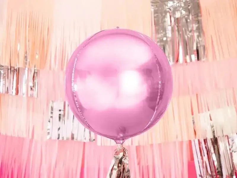 Ronde Folie Ballon Roze 40 cm - Ballonnenshop.nl