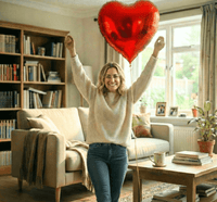 Rood Hart helium ballon, de ultieme manier om "ik hou van je" te zeggen - Ballonnenshop.nl