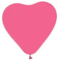 Roze Hartjes Ballonnen - 6 stuks - 30 cm - Ballonnenshop.nl