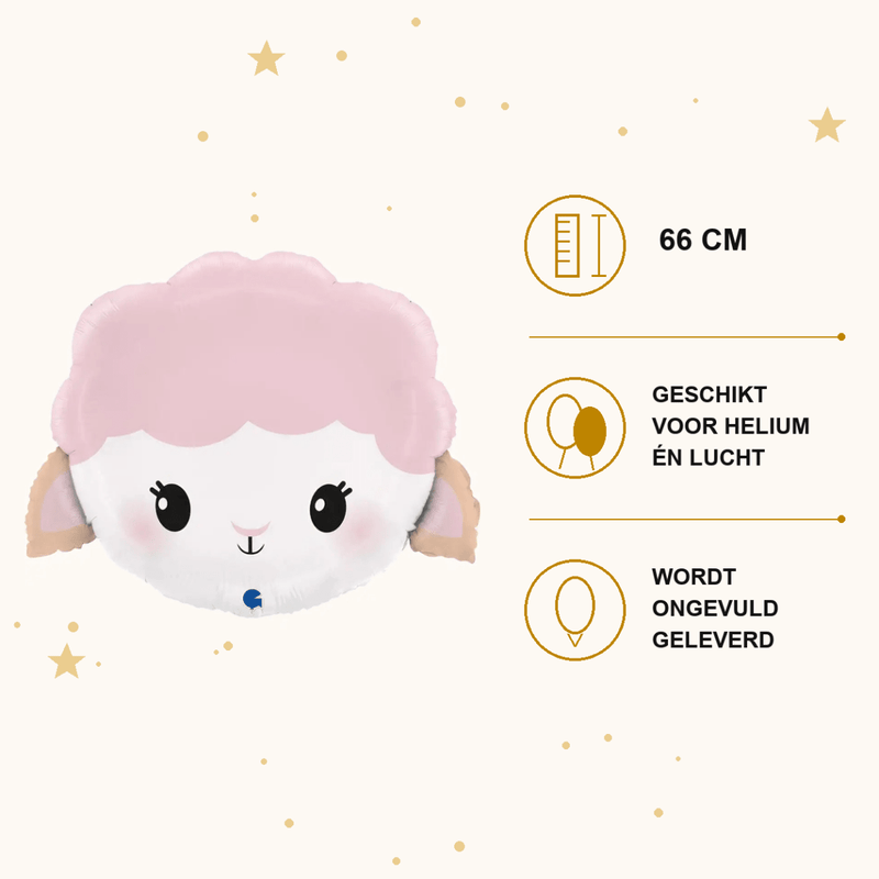 Schaap Folie Ballon - 66 cm - Ballonnenshop.nl
