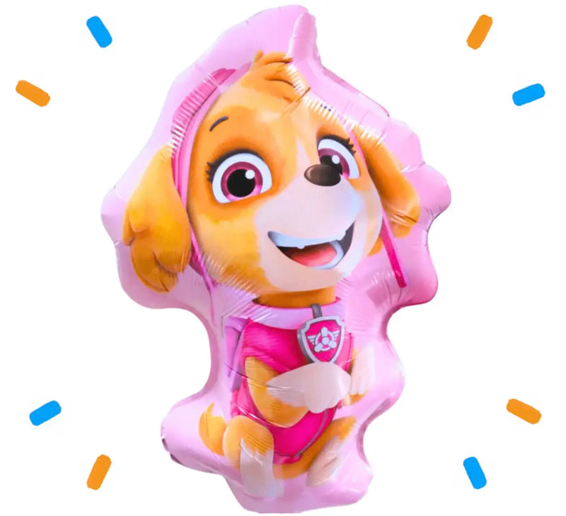 Skye Paw Patrol Helium Ballon - Gevuld Met Helium - 70 cm - Ballonnenshop.nl