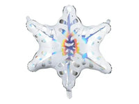 Sneeuwvlok Folie Ballon 66 cm - Ballonnenshop.nl