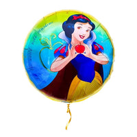 Sneeuwwitje Disney Prinses Ballon – met helium gevuld, met gouden lint